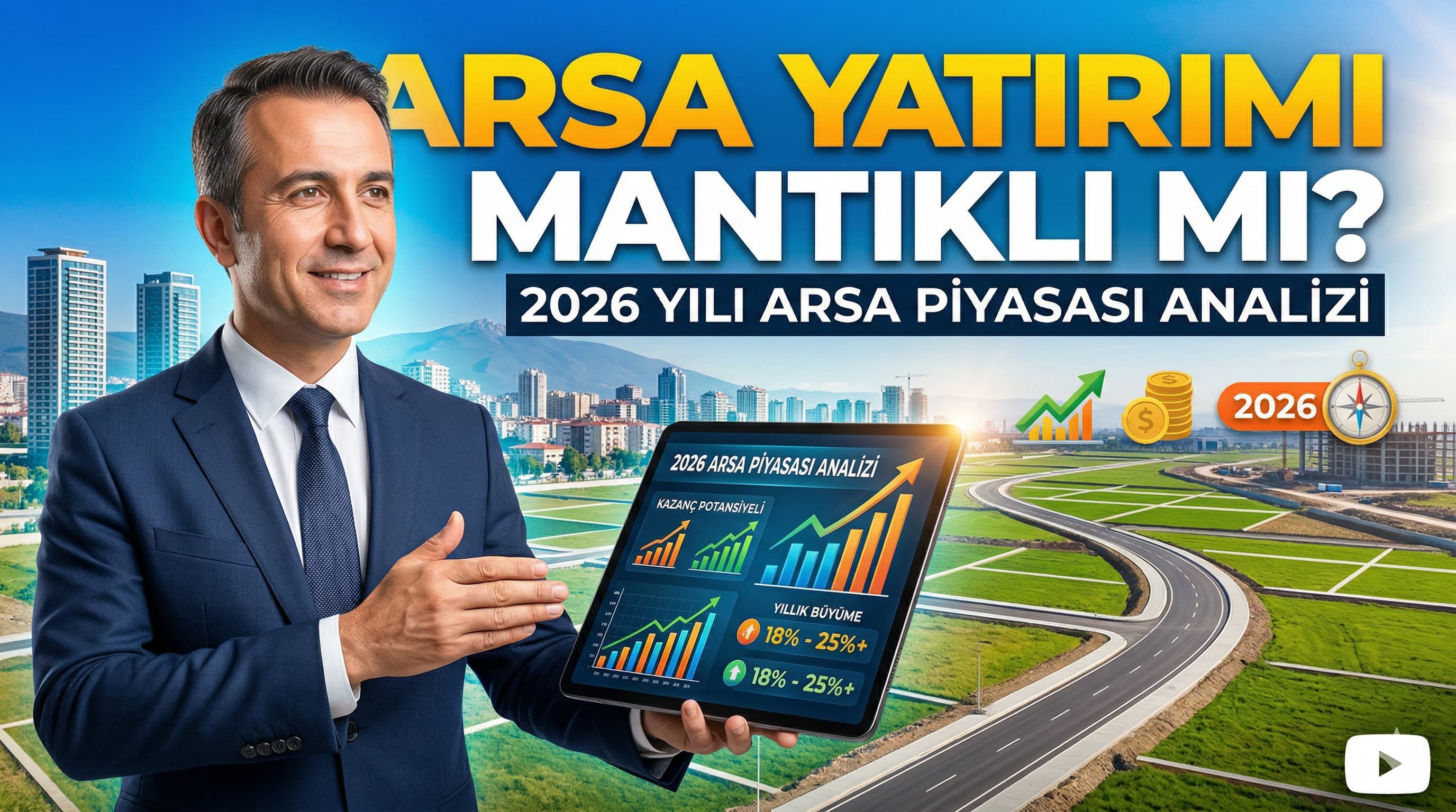 Arsa Yatırımı Mantıklı mı? 2026 Yılı Arsa Piyasası Analizi