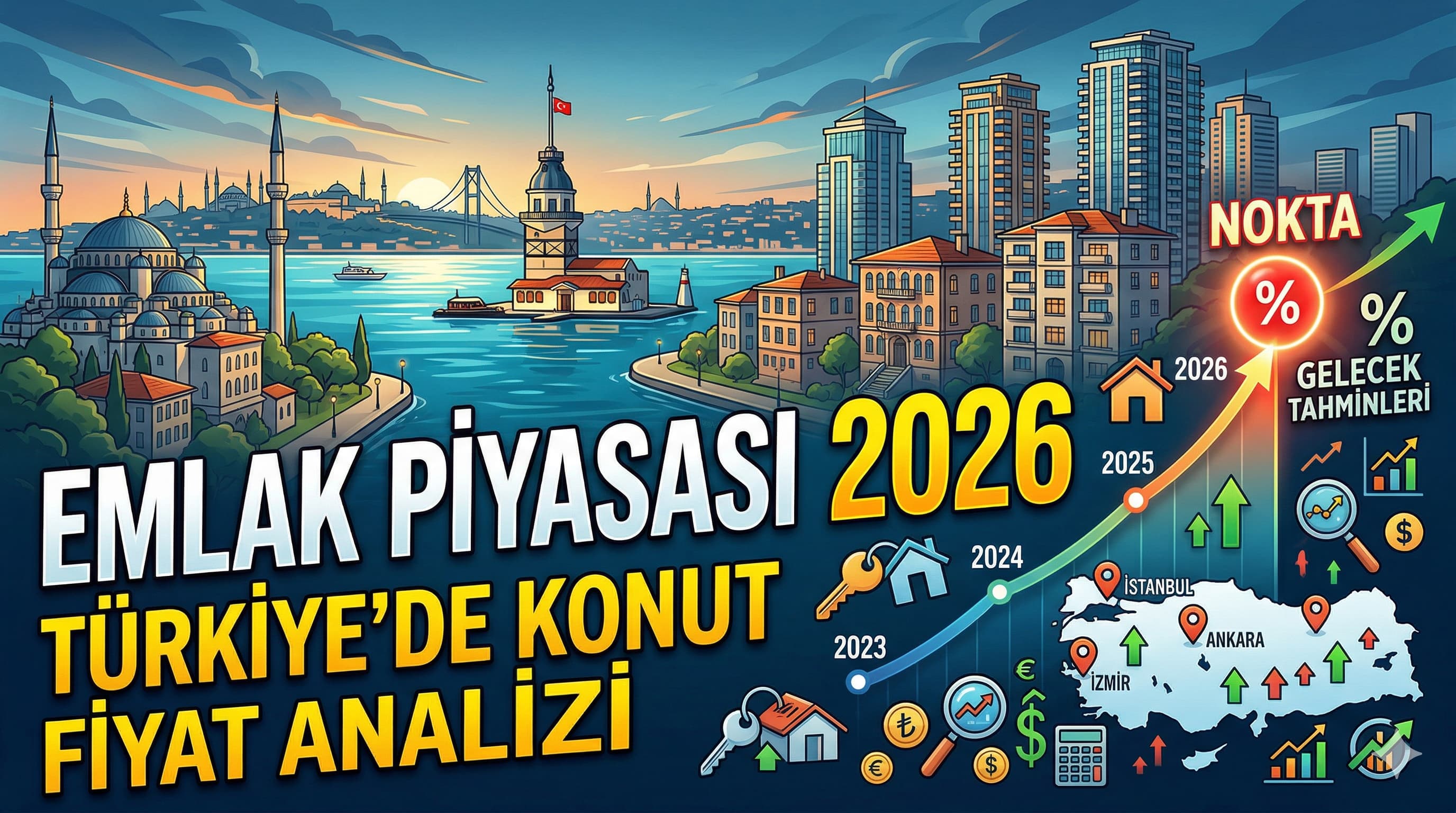 Emlak Piyasası 2026: Türkiyede Konut Fiyat Analizi