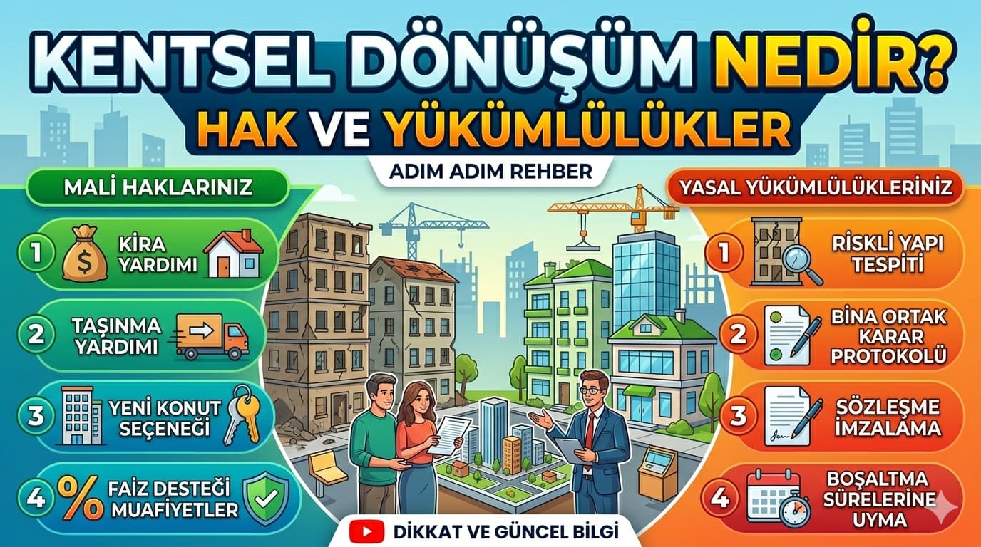 Kentsel Dönüşüm Nedir? Hak ve Yükümlülükler