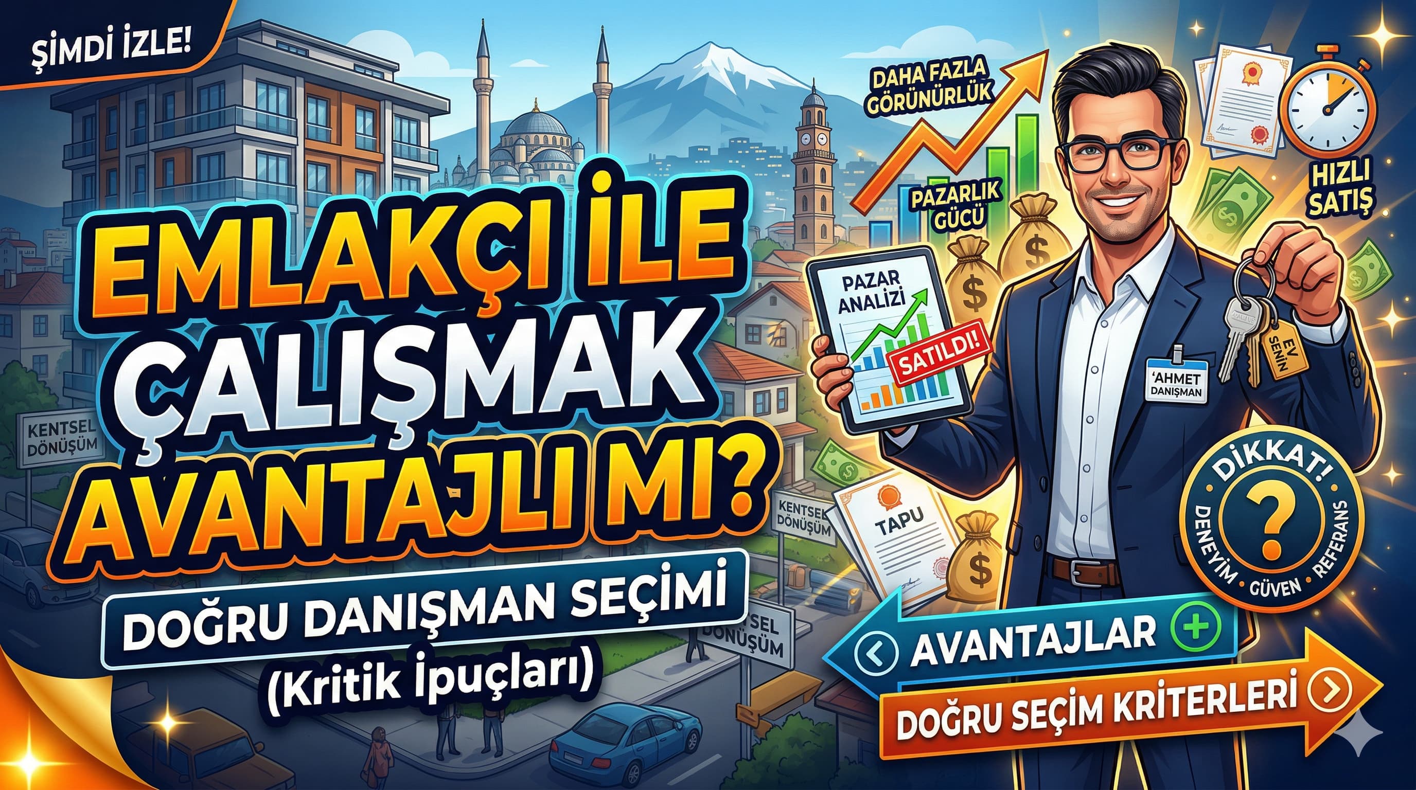 Emlakçı ile Çalışmak Avantajlı mı? Doğru Danışman Seçimi