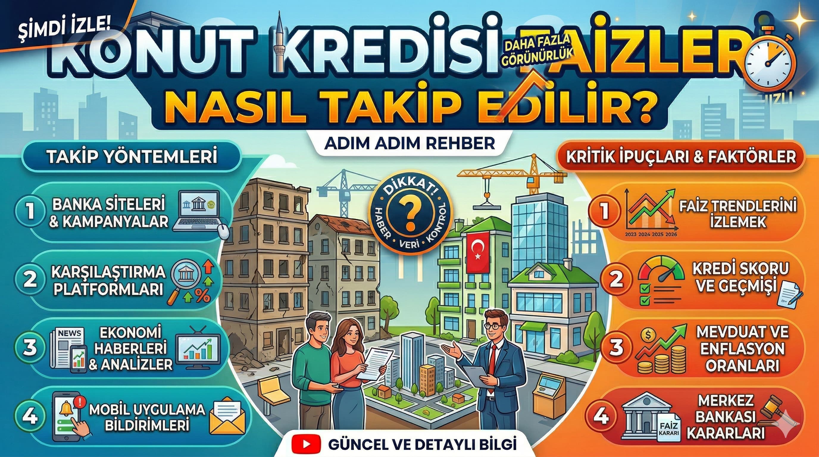 Konut Kredisi Faizleri Nasıl Takip Edilir? 2026 Rehberi