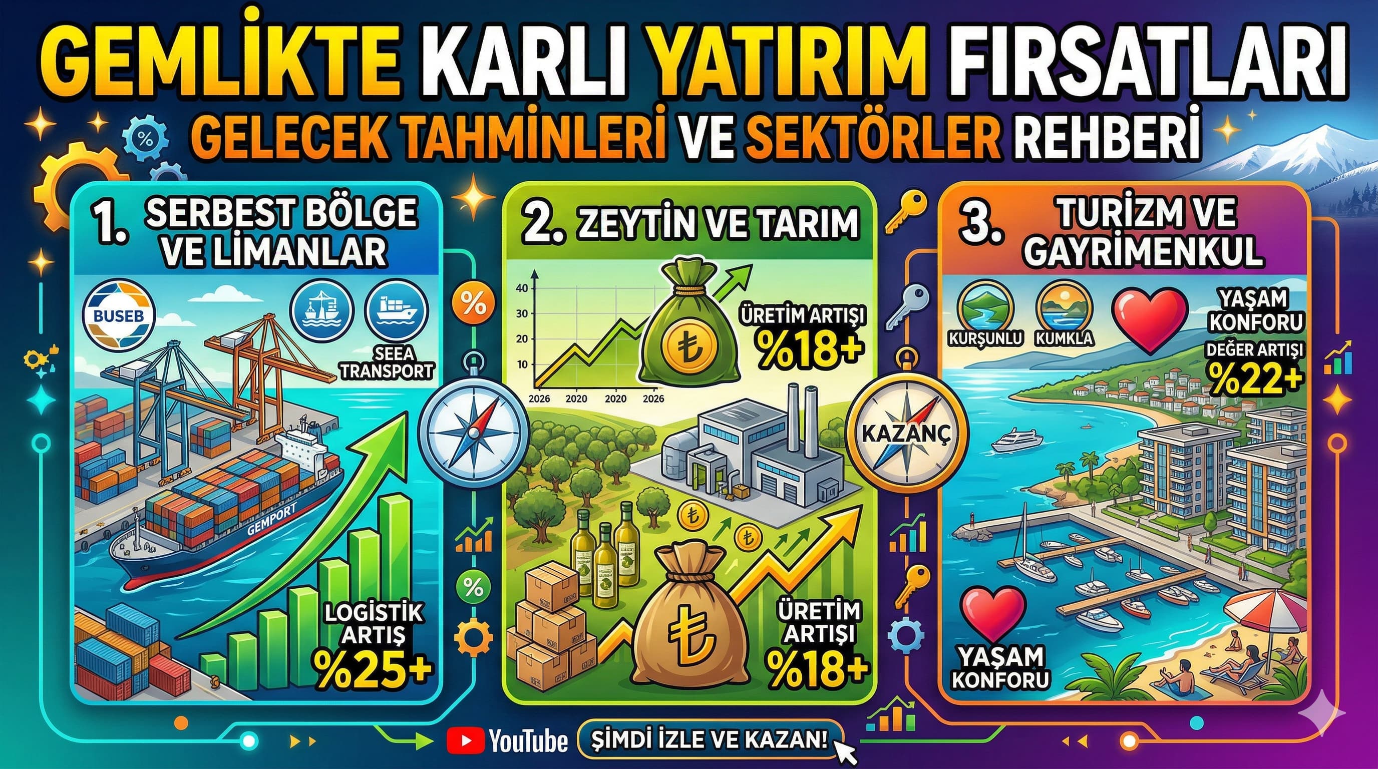 Gemlikte Karli Yatirim Firsatlari